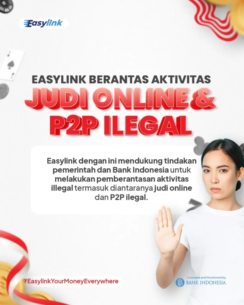 easylink berantas aktivitas judi online dan p2p ilegal