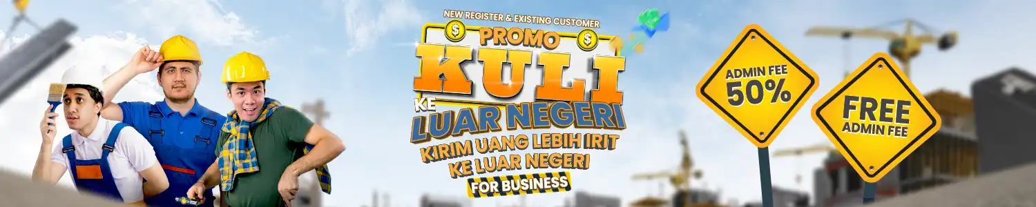 promo kuli ke luar negeri for business