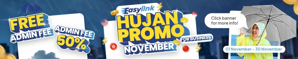 hujan promo for business